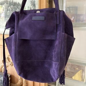 Michael Kors Suede Tote Ashbury shoulder bag New boho On Sale